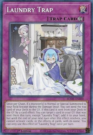 Laundry Trap [BODE-EN080] Common - Yu-Gi-Oh! - Card Brawlers | Quebec | Canada |