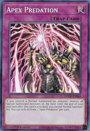Apex Predation [BODE-EN084] Common - Yu-Gi-Oh! - Card Brawlers | Quebec | Canada |