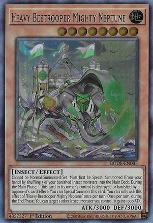 Heavy Beetrooper Mighty Neptune [BODE-EN087] Ultra Rare - Yu-Gi-Oh! - Card Brawlers | Quebec | Canada |