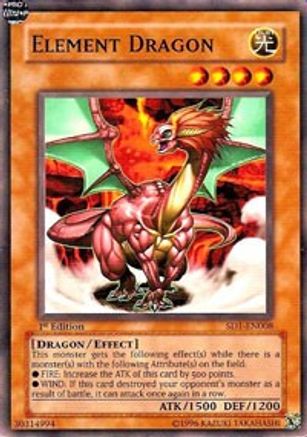 Element Dragon (SD1-EN008) Common / Short Print