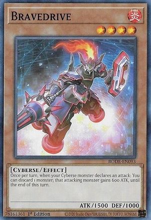 Bravedrive [BODE-EN093] Common - Yu-Gi-Oh! - Card Brawlers | Quebec | Canada |