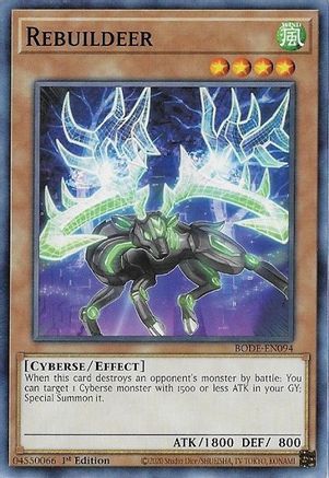 Rebuildeer [BODE-EN094] Common - Yu-Gi-Oh! - Card Brawlers | Quebec | Canada |