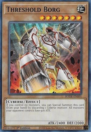 Threshold Borg [BODE-EN095] Common - Yu-Gi-Oh! - Card Brawlers | Quebec | Canada |