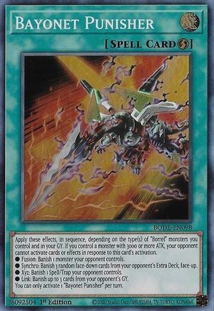 Bayonet Punisher [BODE-EN098] Super Rare - Yu-Gi-Oh! - Card Brawlers | Quebec | Canada |