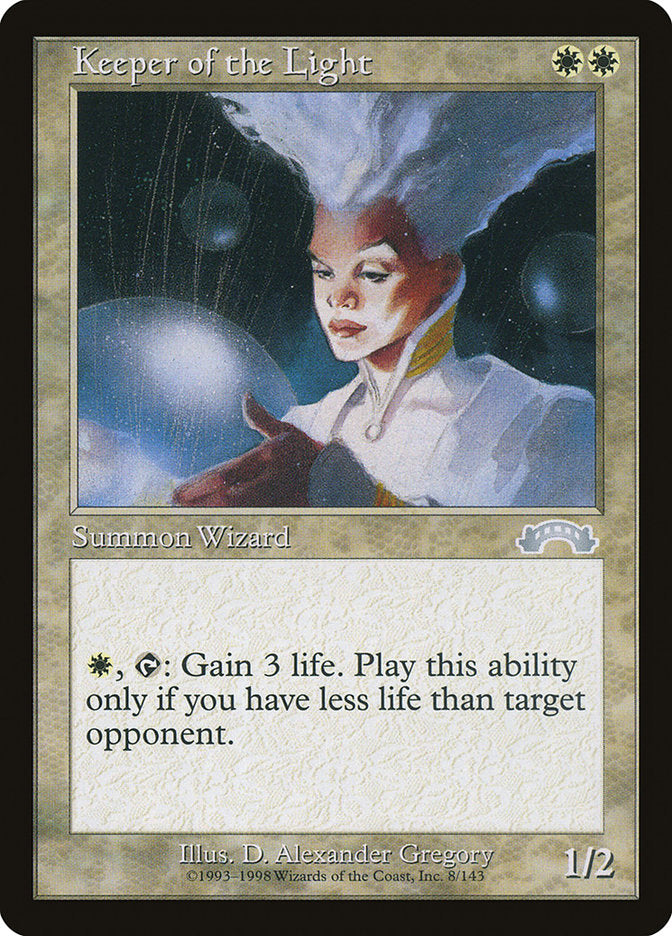 Keeper of the Light [Exodus] - Magic: The Gathering - Card Brawlers | Quebec | Canada |
