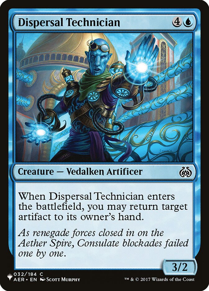 Dispersal Technician [The List] - Magic: The Gathering - Card Brawlers | Quebec | Canada |
