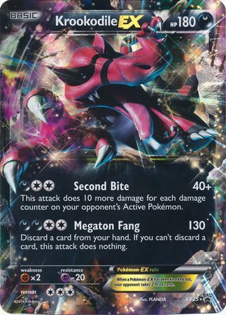 Krookodile EX (XY25) (Jumbo Card) [XY: Black Star Promos] - Pokémon - Card Brawlers | Quebec | Canada |