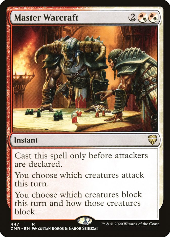 Master Warcraft [Commander Legends] - Magic: The Gathering - Card Brawlers | Quebec | Canada |