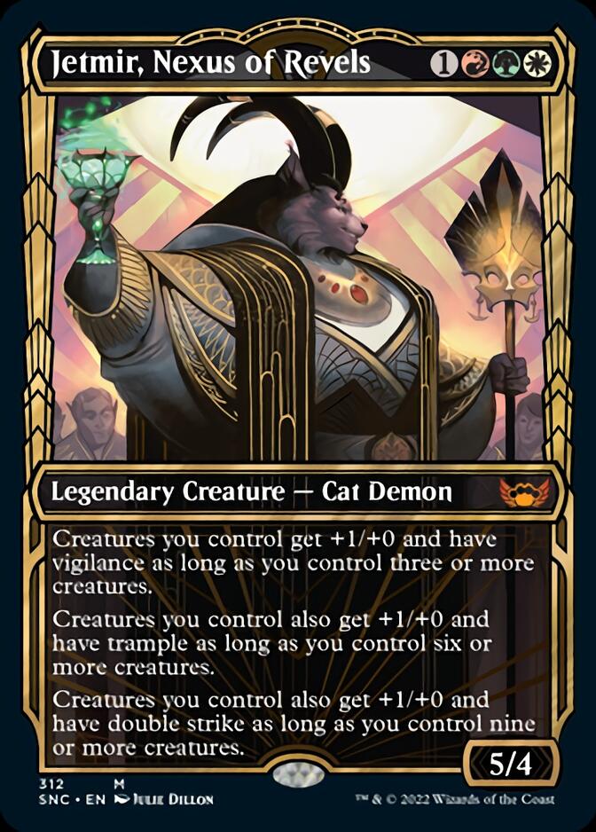 Jetmir, Nexus of Revels (Showcase Golden Age) [Streets of New Capenna] - Magic: The Gathering - Card Brawlers | Quebec | Canada |