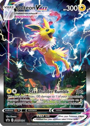 Jolteon VMAX (SWSH184) [Sword & Shield: Black Star Promos] - Pokémon - Card Brawlers | Quebec | Canada |