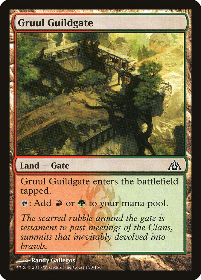 Gruul Guildgate [Dragon's Maze] - Magic: The Gathering - Card Brawlers | Quebec | Canada |