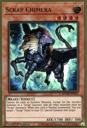 Scrap Chimera [MGED-EN010] Gold Rare - Yu-Gi-Oh! - Card Brawlers | Quebec | Canada |