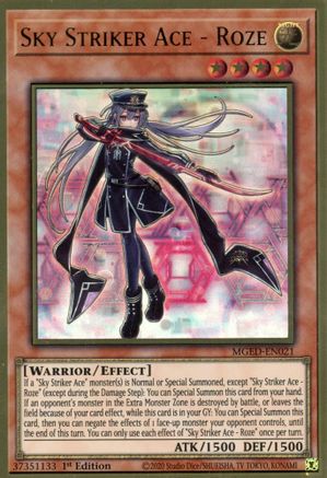Sky Striker Ace - Roze [MGED-EN021] Gold Rare - Yu-Gi-Oh! - Card Brawlers | Quebec | Canada |