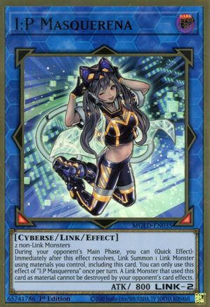 I:P Masquerena [MGED-EN035] Gold Rare - Yu-Gi-Oh! - Card Brawlers | Quebec | Canada |