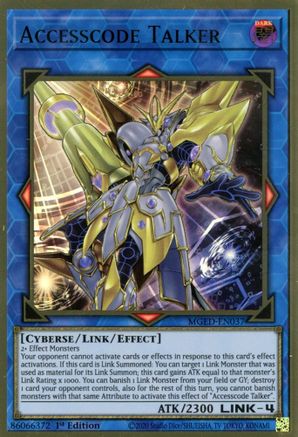 Accesscode Talker [MGED-EN037] Gold Rare - Yu-Gi-Oh! - Card Brawlers | Quebec | Canada |