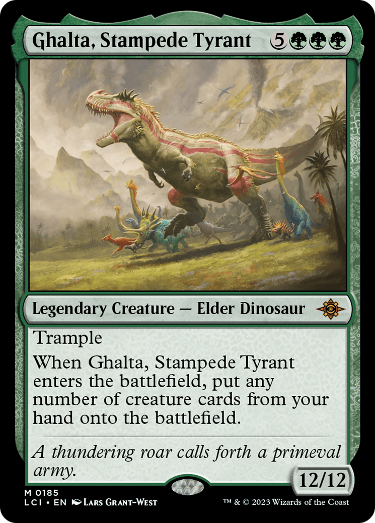 Ghalta, Stampede Tyrant [The Lost Caverns of Ixalan] - Magic: The Gathering - Card Brawlers | Quebec | Canada |