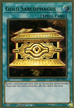 Gold Sarcophagus [MGED-EN041] Gold Rare - Yu-Gi-Oh! - Card Brawlers | Quebec | Canada |