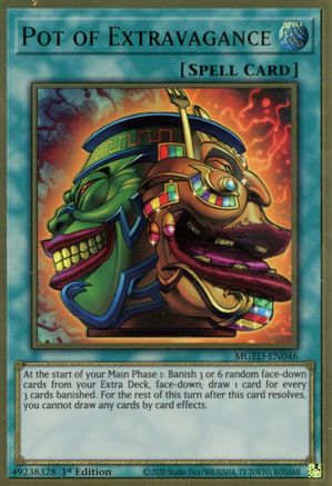 Pot of Extravagance [MGED-EN046] Gold Rare - Yu-Gi-Oh! - Card Brawlers | Quebec | Canada |
