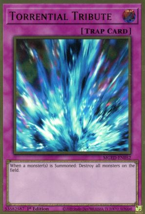 Torrential Tribute [MGED-EN052] Gold Rare - Yu-Gi-Oh! - Card Brawlers | Quebec | Canada |