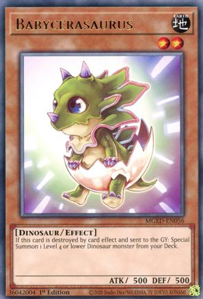 Babycerasaurus [MGED-EN056] Rare - Yu-Gi-Oh! - Card Brawlers | Quebec | Canada |