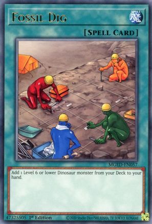 Fossil Dig [MGED-EN057] Rare - Yu-Gi-Oh! - Card Brawlers | Quebec | Canada |