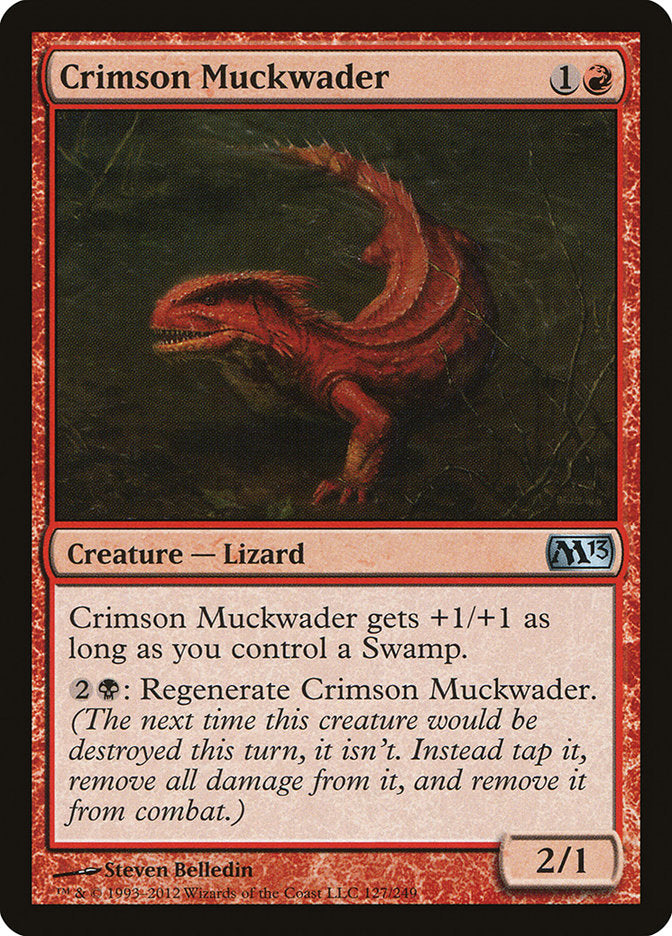 Crimson Muckwader [Magic 2013] - Magic: The Gathering - Card Brawlers | Quebec | Canada |