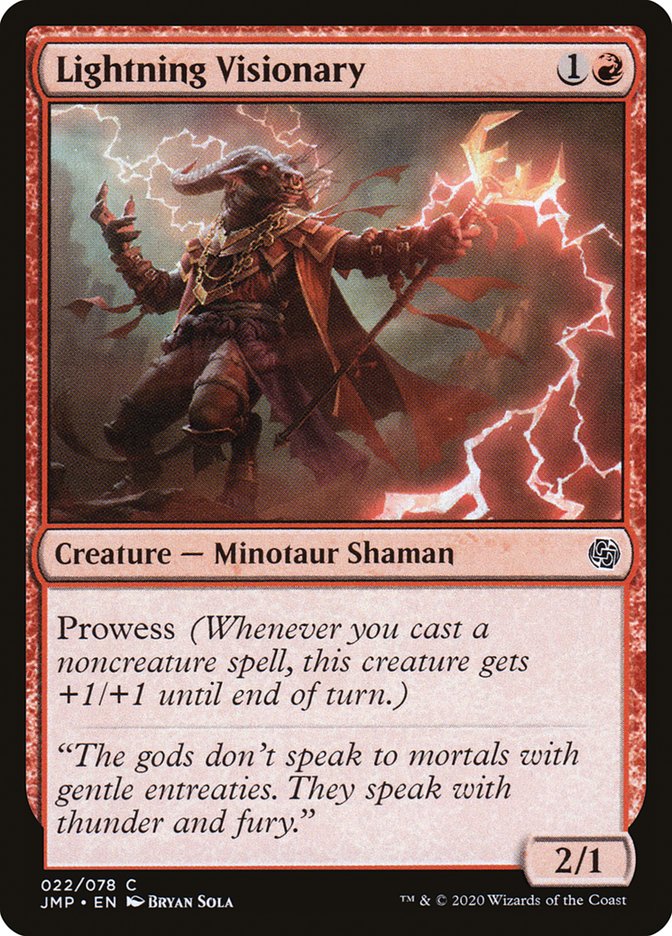 Lightning Visionary [Jumpstart] - Magic: The Gathering - Card Brawlers | Quebec | Canada |