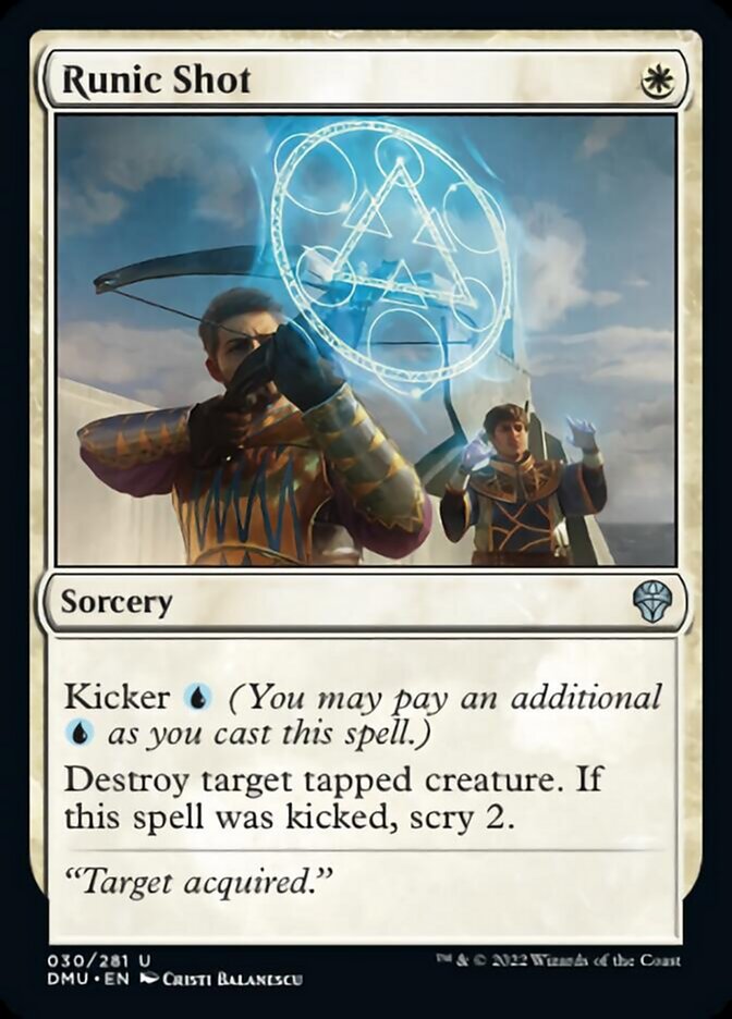 Runic Shot [Dominaria United] - Magic: The Gathering - Card Brawlers | Quebec | Canada |