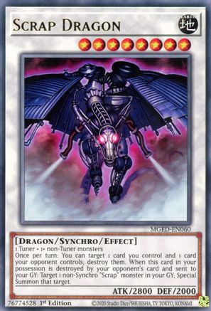 Scrap Dragon [MGED-EN060] Rare - Yu-Gi-Oh! - Card Brawlers | Quebec | Canada |