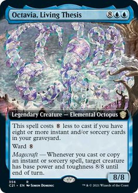 Octavia, Living Thesis (Extended Art) [Commander 2021] - Magic: The Gathering - Card Brawlers | Quebec | Canada |