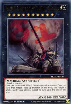 Number 81: Superdreadnought Rail Cannon Super Dora [MGED-EN065] Rare - Yu-Gi-Oh! - Card Brawlers | Quebec | Canada |