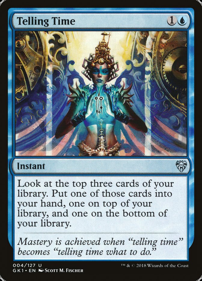 Telling Time [Guilds of Ravnica Guild Kit] - Magic: The Gathering - Card Brawlers | Quebec | Canada |