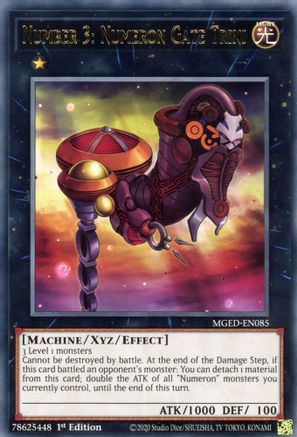 Number 3: Numeron Gate Trini [MGED-EN085] Rare - Yu-Gi-Oh! - Card Brawlers | Quebec | Canada |
