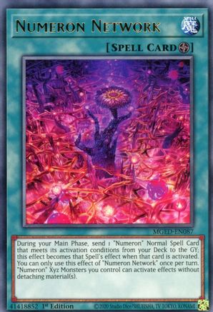 Numeron Network [MGED-EN087] Rare - Yu-Gi-Oh! - Card Brawlers | Quebec | Canada |