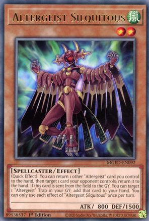 Altergeist Silquitous [MGED-EN092] Rare - Yu-Gi-Oh! - Card Brawlers | Quebec | Canada |