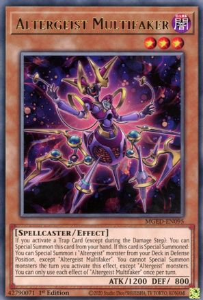 Altergeist Multifaker [MGED-EN095] Rare - Yu-Gi-Oh! - Card Brawlers | Quebec | Canada |