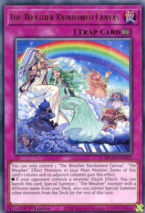 The Weather Rainbowed Canvas [MGED-EN101] Rare - Yu-Gi-Oh! - Card Brawlers | Quebec | Canada |