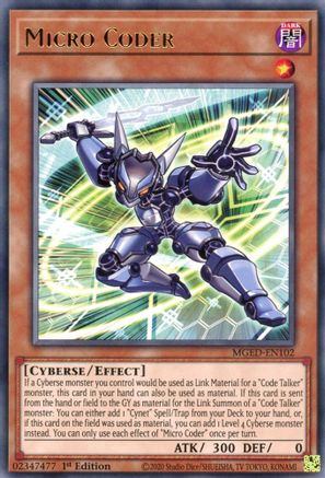 Micro Coder [MGED-EN102] Rare - Yu-Gi-Oh! - Card Brawlers | Quebec | Canada |