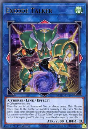 Excode Talker [MGED-EN103] Rare - Yu-Gi-Oh! - Card Brawlers | Quebec | Canada |
