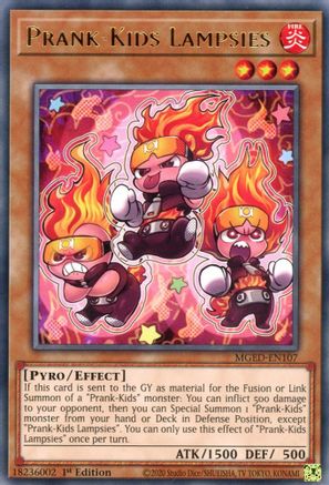 Prank-Kids Lampsies [MGED-EN107] Rare - Yu-Gi-Oh! - Card Brawlers | Quebec | Canada |