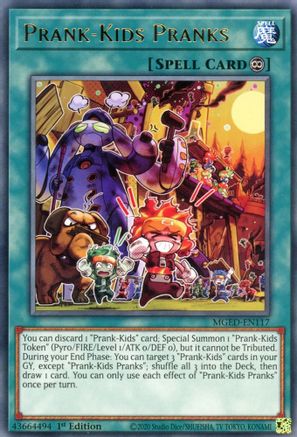 Prank-Kids Pranks [MGED-EN117] Rare - Yu-Gi-Oh! - Card Brawlers | Quebec | Canada |