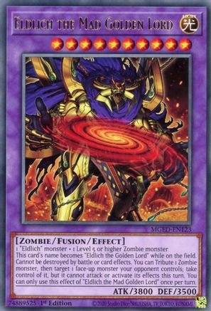Eldlich the Mad Golden Lord [MGED-EN123] Rare - Yu-Gi-Oh! - Card Brawlers | Quebec | Canada |