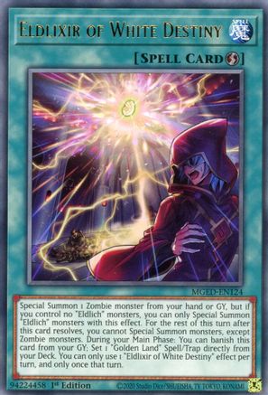 Eldlixir of White Destiny [MGED-EN124] Rare - Yu-Gi-Oh! - Card Brawlers | Quebec | Canada |