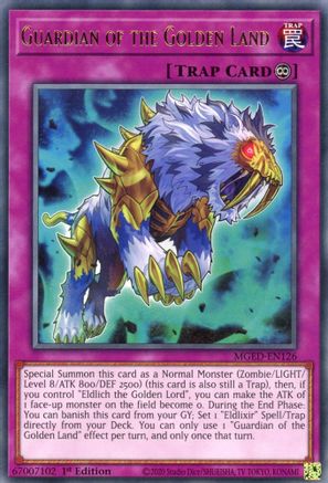 Guardian of the Golden Land [MGED-EN126] Rare - Yu-Gi-Oh! - Card Brawlers | Quebec | Canada |