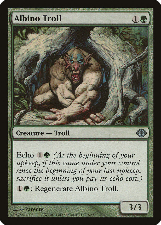 Albino Troll [Duel Decks: Garruk vs. Liliana] - Magic: The Gathering - Card Brawlers | Quebec | Canada |