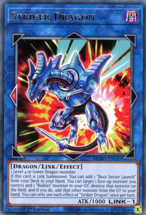 Striker Dragon [MGED-EN145] Rare - Yu-Gi-Oh! - Card Brawlers | Quebec | Canada |