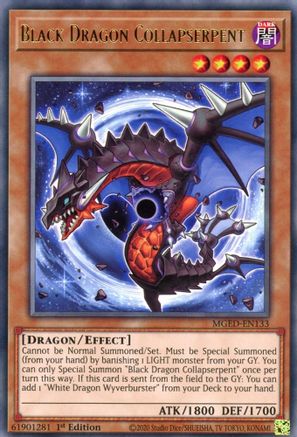 Black Dragon Collapserpent [MGED-EN133] Rare - Yu-Gi-Oh! - Card Brawlers | Quebec | Canada |