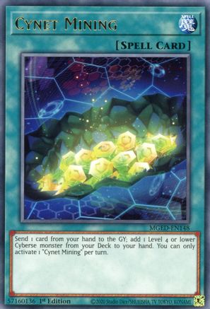 Cynet Mining [MGED-EN148] Rare - Yu-Gi-Oh! - Card Brawlers | Quebec | Canada |