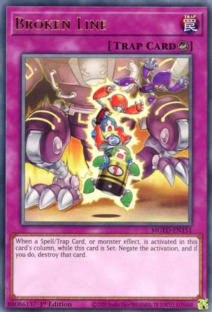 Broken Line [MGED-EN151] Rare - Yu-Gi-Oh! - Card Brawlers | Quebec | Canada |