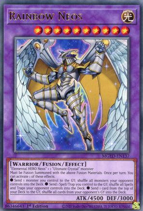 Rainbow Neos [MGED-EN137] Rare - Yu-Gi-Oh! - Card Brawlers | Quebec | Canada |